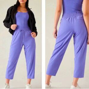 Athleta Arrival Athletic Track Pants in Purple - 16